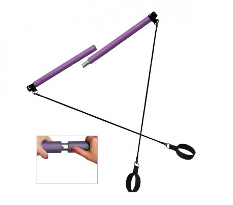 717176 Pilates training stick para ejercicios corporales gratuitos con DVD