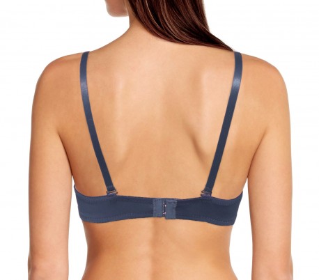 4813 Conjunto de 3 sujetadores LEILA copas acolchadas con lazo