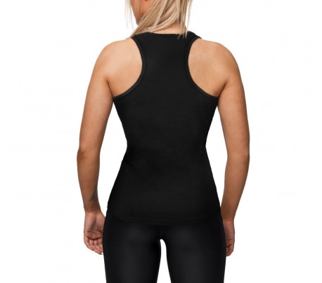 KZ-356 Camiseta sin mangas para mujer en tejido deportivo y fitness transpirable