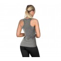 KZ-353 Camiseta sin mangas para mujer en tejido fitness transpirable dos colores KZ-353 Camiseta sin mangas para mujer en tejido fitness transpirable dos colores