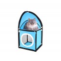 004065 Caseta de 2 niveles para gatos KITTY CORNER acolchada 71 x 36 x 36cm 004065 Caseta de 2 niveles para gatos KITTY CORNER acolchada 71 x 36 x 36cm