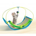 220939 Juguete oscilante interactivo para gatos ROCKING con pelota y laberinto