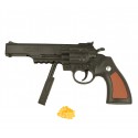285503 Pistola revólver de juguete tambor de 6 mm con bolas incluidas