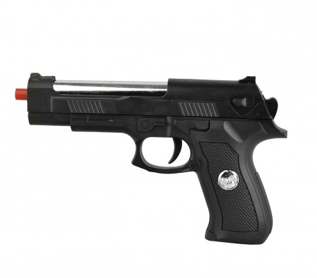 285589 Pistola de juguete Sport Gun con SILENCIADOR HY-730A 6 mm con balines