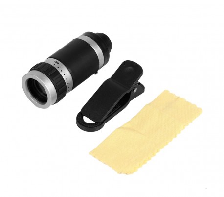 011341 Teleobjetivo TECHMADE para smartphone zoom 8x enfoque manual