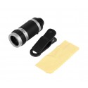 011341 Teleobjetivo TECHMADE para smartphone zoom 8x enfoque manual