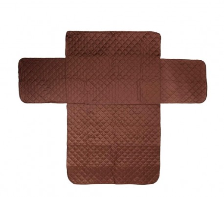 Cubierta de doble cara para sofá de 1 plaza impermeable 70 x 170 cm