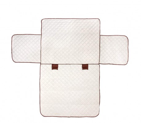 Cubierta de doble cara para sofá de 1 plaza impermeable 70 x 170 cm