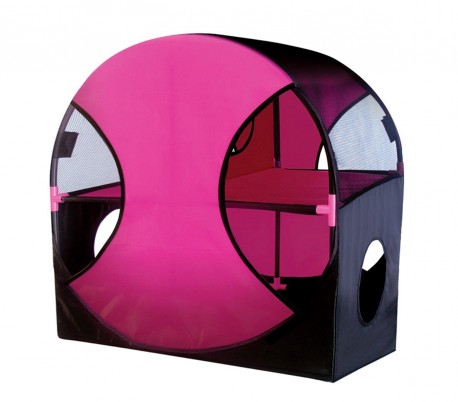 220847 Juego interactivo para gatos WHEEL de dos niveles y varias entradas