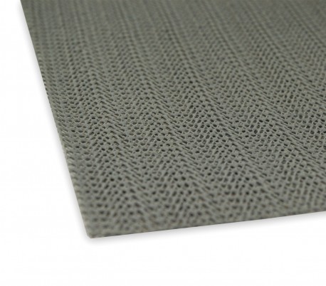 Juego de 3 tapetes multiuso con textura entrecruzada antimoho de 50x30 cm