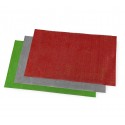 Juego de 3 tapetes multiuso con textura entrecruzada antimoho de 50x30 cm