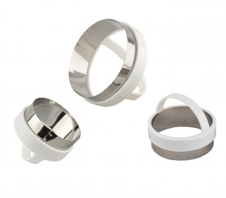 214282 Conjunto de 3 moldes cortapasta WelkHome ideal para galletas y ravioles