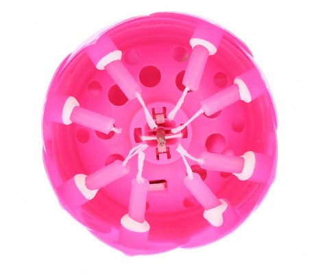 354544 Vela en forma de flor  musical con efectos de sonido y rotación