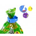 230855 Set 3 clips conservar la frescura aliemntos WelkHome para sellar bolsas