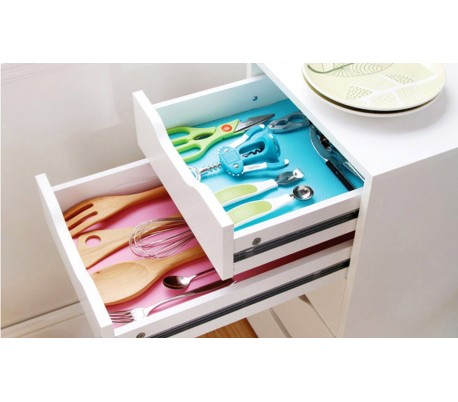 4220 Set 3 tapetes recortables para frigorífico anti-moho y anti-olores