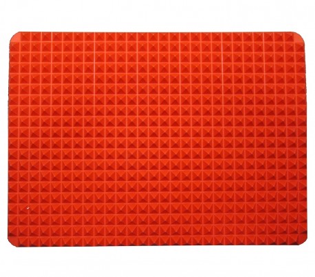 878867 Estera para hornear de silicona con textura piramidal a prueba de calor