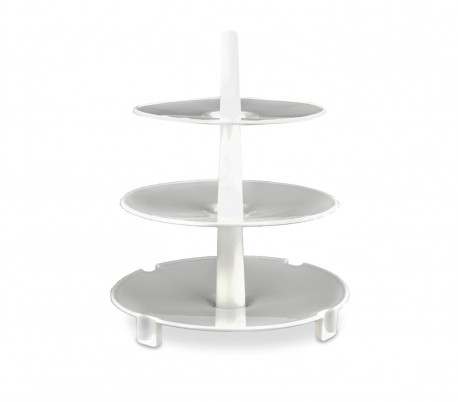 296158 Soporte de 3 niveles para magdalenas o cualquier dulce 27x22cm GRAN CHEF