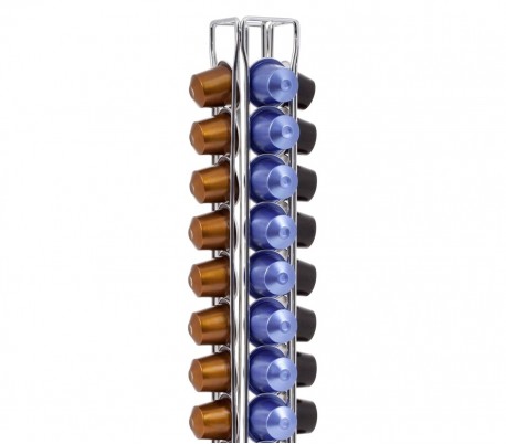 365953 Soporte de metal para cápsulas de café WELKHOME 36 cápsulas 4 columnas