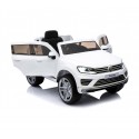 B81323 Coche eléctrico para niños SUV VOLKSWAGEN Touareg asiento de cuero 12V  B81323 Coche eléctrico para niños SUV VOLKSWAGEN Touareg asiento de cuero 12V