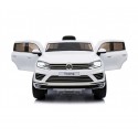 B81323 Coche eléctrico para niños SUV VOLKSWAGEN Touareg asiento de cuero 12V  B81323 Coche eléctrico para niños SUV VOLKSWAGEN Touareg asiento de cuero 12V