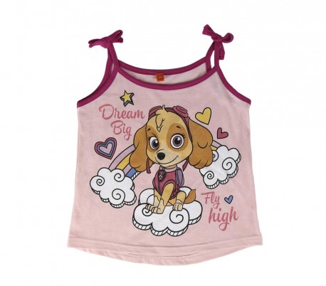 22-1971 Pijama PAW PATROL para niñas SKYE de algodón tallas 2 a 6 años