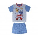 22-2108 Pijama de algodón SUPER WINGS para niños tallas de 2 a 6 años