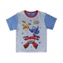 22-2108 Pijama de algodón SUPER WINGS para niños tallas de 2 a 6 años