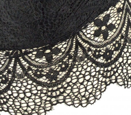 H857 Conjunto sensual SAMANTHA top sujetador y bragas lencería bordada en encaje