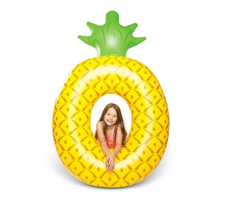 36121 Flotador inflable gigante Bestway en forma de piña 179 x 117 cm