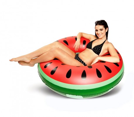 36121 Flotador inflable gigante Bestway en forma de sandía diámetro 133CM