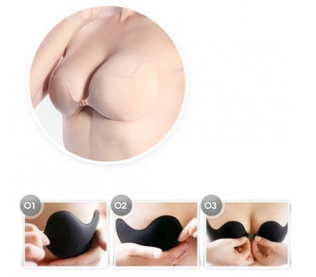 Sujetador para chica push up V-bra invisible diferentes tallas y colores