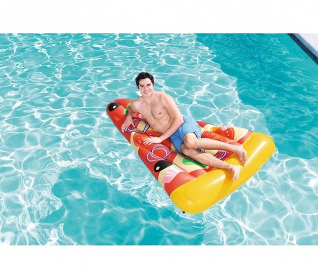 44038 Colchoneta para playa o piscina en forma de pizza BESTWAY 188 x 130 cm
