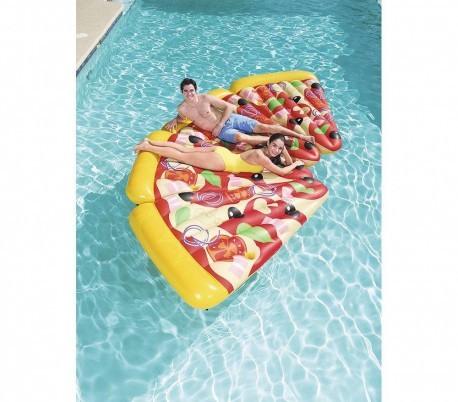 44038 Colchoneta para playa o piscina en forma de pizza BESTWAY 188 x 130 cm