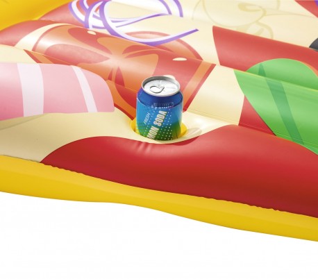 44038 Colchoneta para playa o piscina en forma de pizza BESTWAY 188 x 130 cm