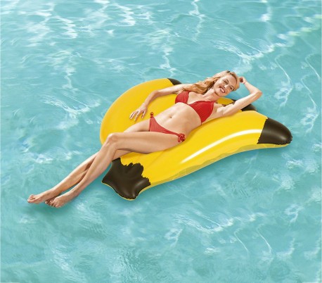 43160 Colchoneta inflable en forma de plátano BESTWAY 139 x 129 cm 