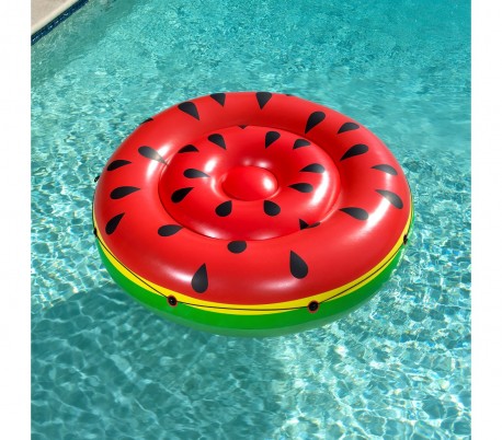 43140 Colchoneta isla gigante en forma de sandía BESTWAY diámetro 188 cm