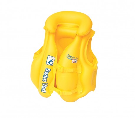 32034 Chaleco salvavidas inflable BESTWAY 51x46 cm Swim Safe ABC para bebés