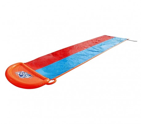 52208 Tobogán acuático doble H2O GO BESTWAY 549 cm para jardín