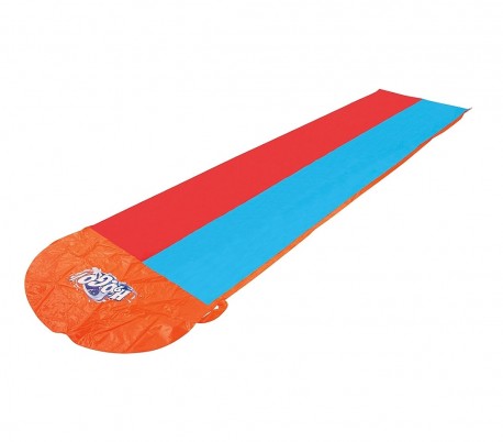 52208 Tobogán acuático doble H2O GO BESTWAY 549 cm para jardín