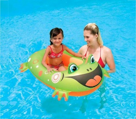34085 Piscina inflable BESTWAY Pool Float 100 x 83 cm forma de rana