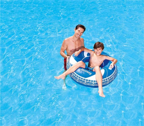 36093 Flotador redondo BESTWAY Coolerz Luxury con mango diámetro 102 cm
