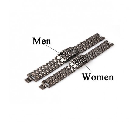 Reloj digital LED pulsera brazalete metal hierro modelo samurai