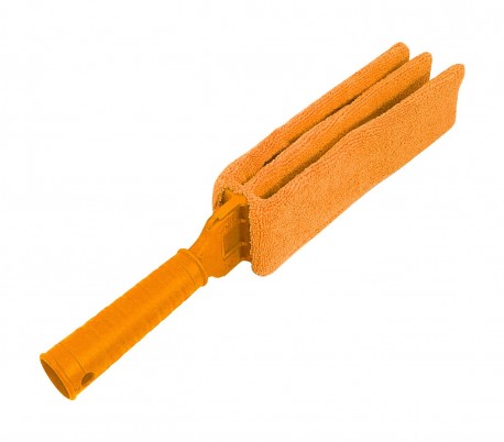 169109 Cepillo limpieza de persiana de microfibra y para limpieza de radiadores