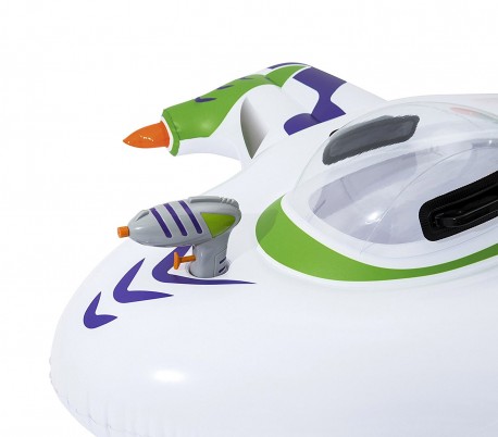 41094 Hinchable forma de nave espacial con pistola de agua incorporada 150x140CM