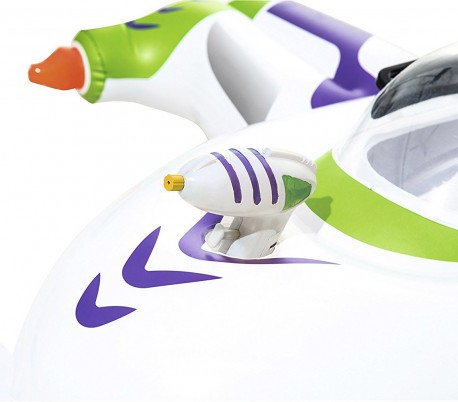 41094 Hinchable forma de nave espacial con pistola de agua incorporada 150x140CM