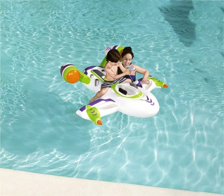 41094 Hinchable forma de nave espacial con pistola de agua incorporada 150x140CM