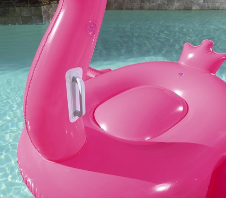 41103 Hinchable para niños en forma de Flamenco 135 x 119 cm