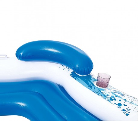 Isla finflable con respaldos BESTWAY Coolerz para 3 personas 199 x 176 cm