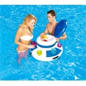 43117 Nevera inflable con reposavasos BESTWAY Coolerz 70cm 12Lt y 6 espacios