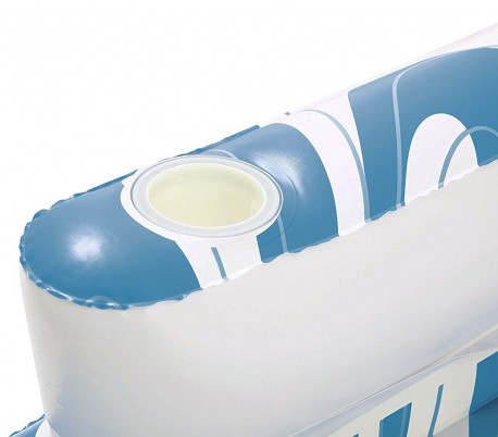 43128 Sillón y colchoneta BESTWAY Tiki Time Coolerz 175 x 107 cm con respaldo